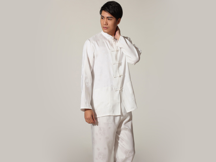 Tai Chi Clothing Long-sleeve Casual Style Linen Suit